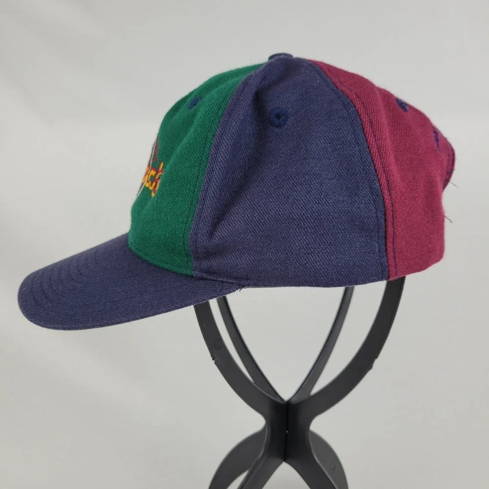 Vintage Hard‎ Rock Cafe Berlin Snapback Hat Multicolor Baseball Cap OSFA